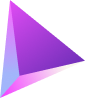 3D pyramid or triangle shape